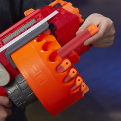 Pokiiulk red mega darts pack provides high visibility during play.