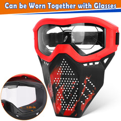 POKONBOY high transparency resin lens offers clear visibility and protection.