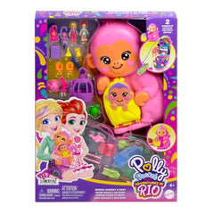 Polly Pocket jungle scenes inspire adventurous role-play sessions.