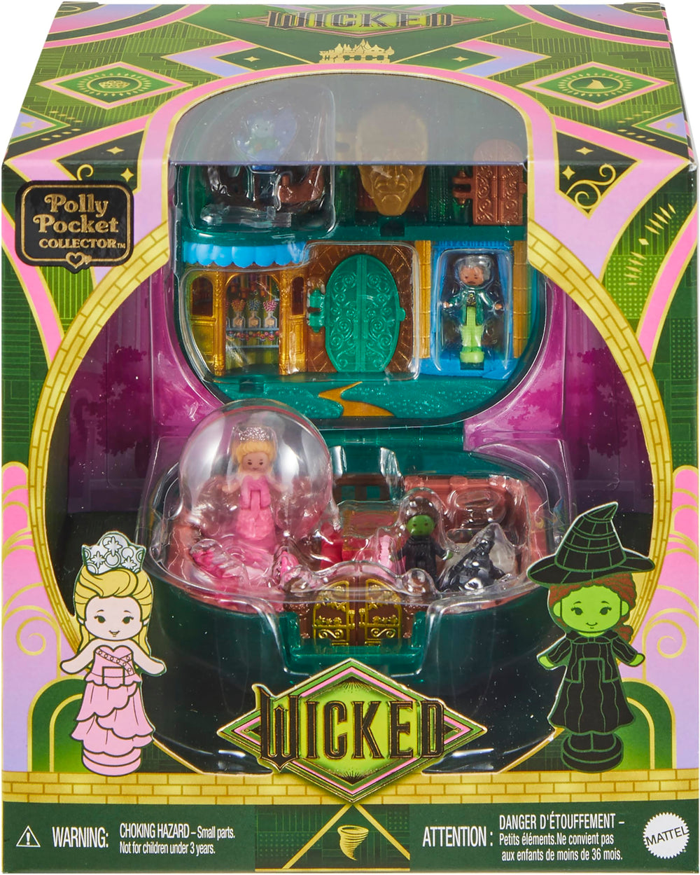 Polly Pocket Wicked opened doors reveal iconic movie moments