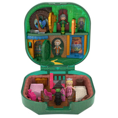 Polly Pocket Wicked Shiz dorm vanity chest moves to reveal secrets