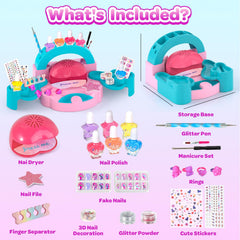 Polokping Nail Decorations with 3D accents for imagination.
