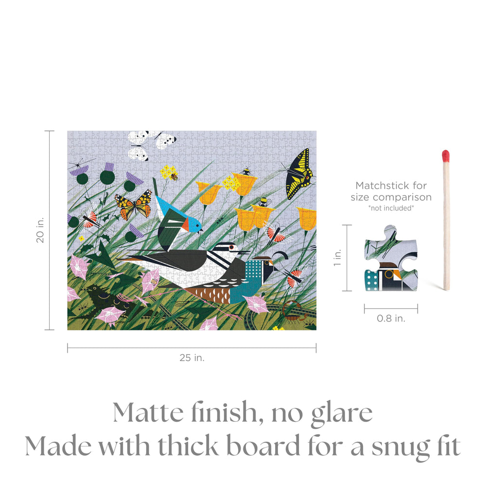 Pomegranate snug-fit puzzle pieces ensure precise alignment with minimal dust during assembly