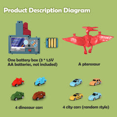 Ponilyer dinosaur track toy learning benefits through assembly and problem solving