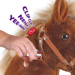PonyCycle ponycle-hand-brake-feature image demonstrates secure stopping control.