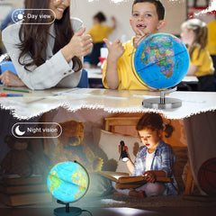 POOCCI gift-ready globe for boys and girls and curious learners