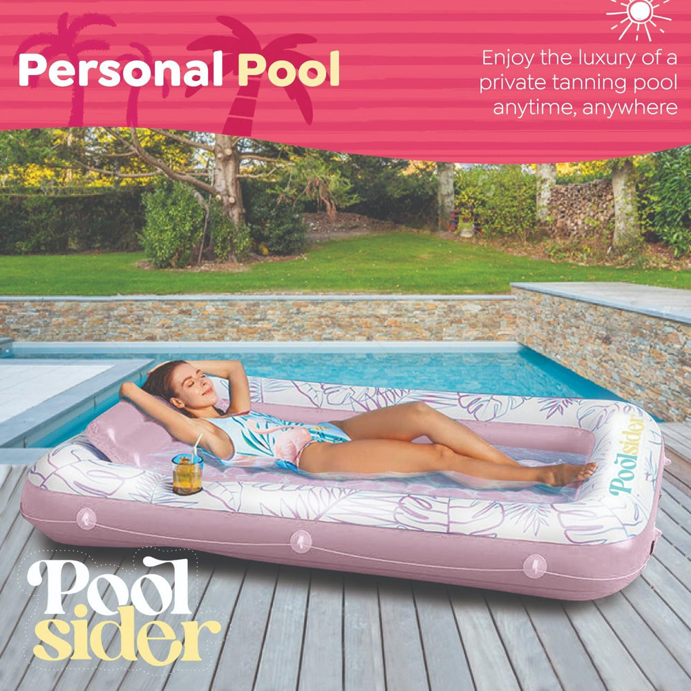 POOLSIDER two cup holders keep drinks within reach during sun sessions