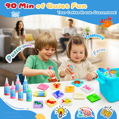 Poonoo sparkling gel colors add shimmer to each aqua pet