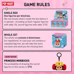 POP MART Crybaby Powerpuff plush blind box figure inside, perfect for surprise collection nights.