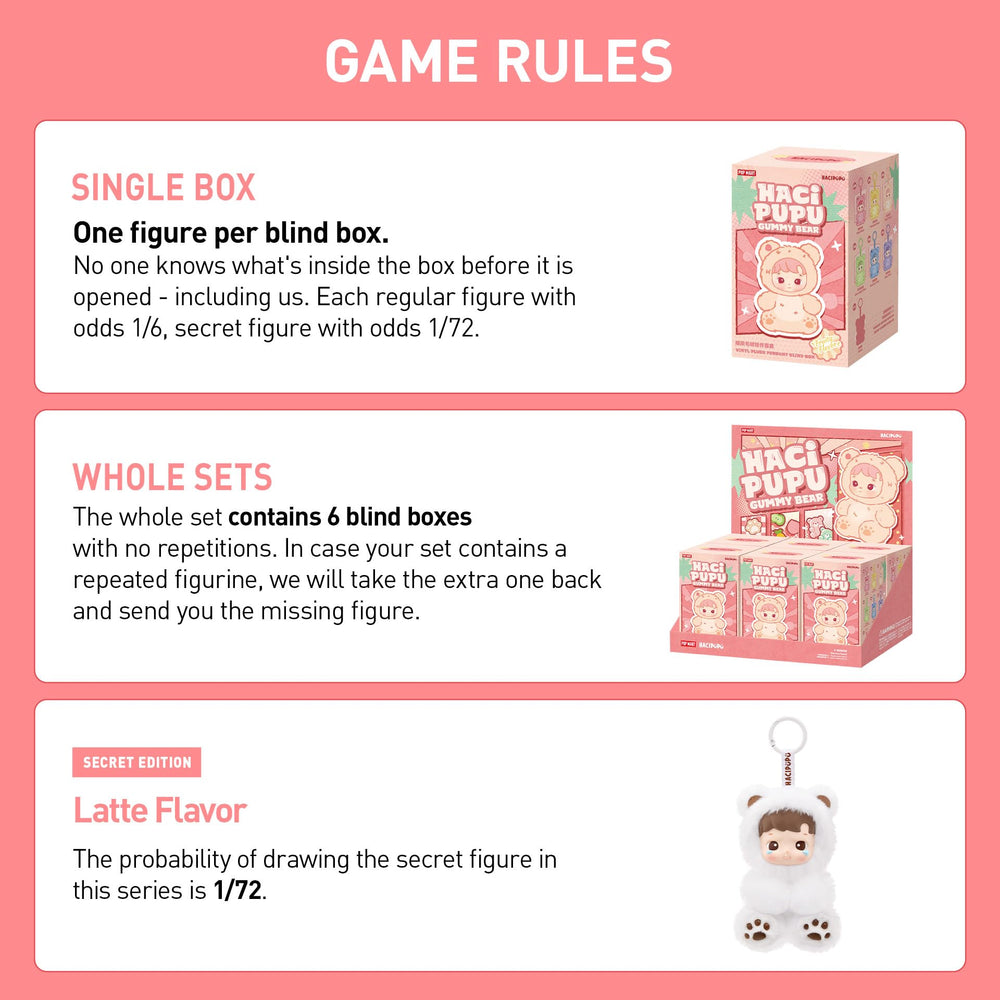 POP MART HACIPUPU blind box reveals one random figure