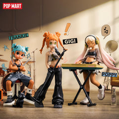 POP MART Peach Riot Rise Up detailed paint work enhances collectibility.
