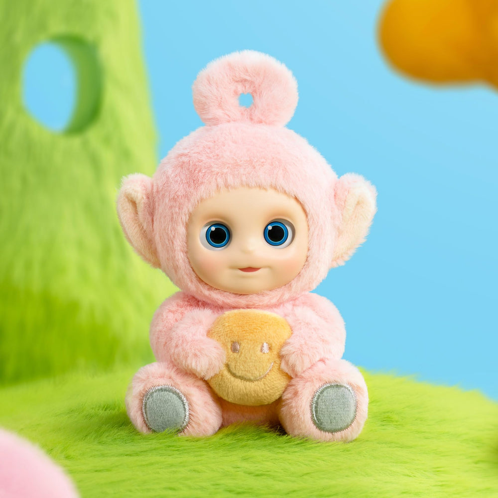 POP MART Teletubbies Say Hello figures variety on display