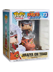 Close-up of Jiraiya and toad detailing in vibrant colors for shelves.