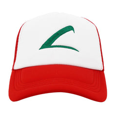 PopCrew trainer hat side view showing mesh backing for breathability.