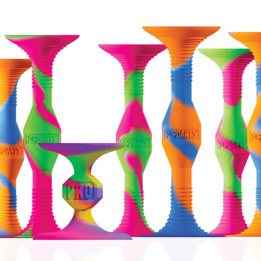 Popdarts Pro Pack Neon set front view for quick family play