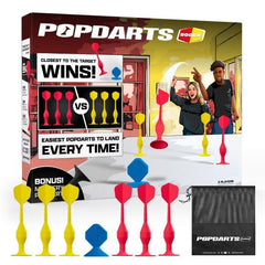 Popdarts rookie pack front view showing contents and branding for quick setup
