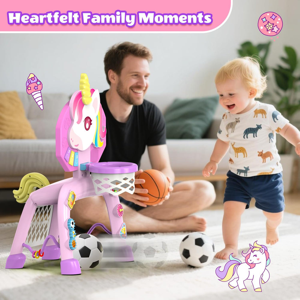 POPERFUN unicorn rotating-tail feature adds interactive movement and curiosity