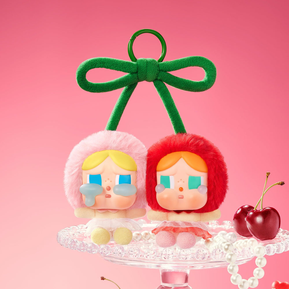 POP MART Crybaby seven-point-zero-nine-inch height highlights compact desk charm