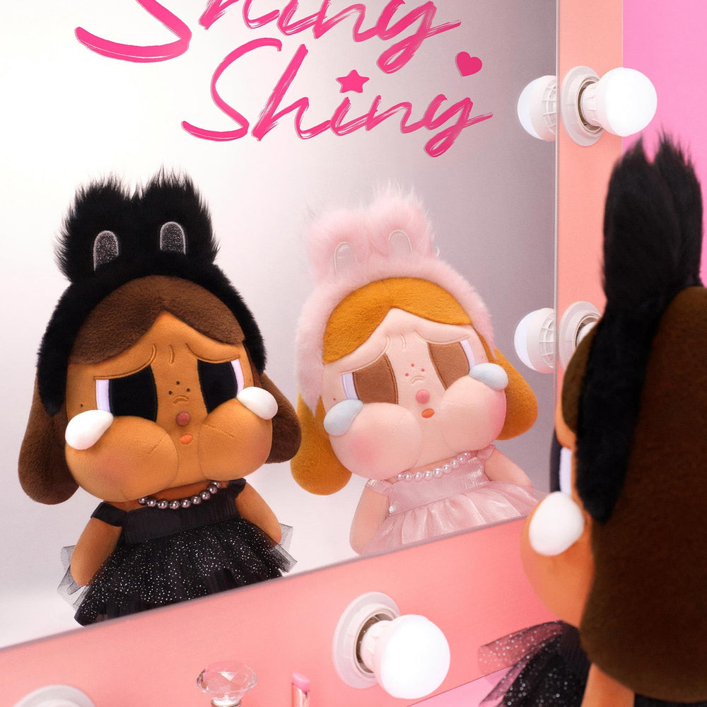 POP MART Crybaby plush doll with precise coloring for collectible shelves
