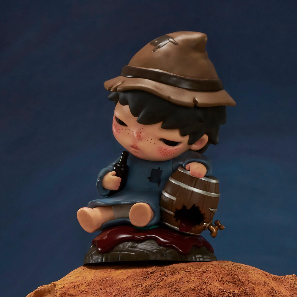 POP MART Hirono Le Petit Prince figure 5 close view, perfect addition to a collection.
