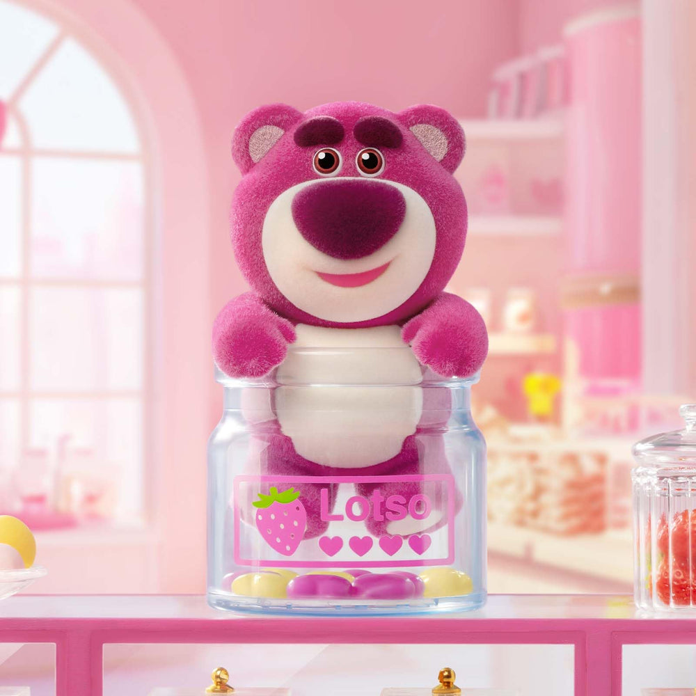 POPMART Lotso collection spread showcases the series variety for fans.