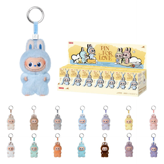 POP MART Monster Pin for Love box-front view, ideal gift-ready packaging.