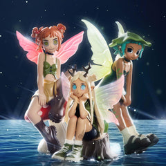 POP MART Peach Riot Punk Fairy secret edition detail hints at exclusivity.