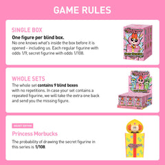 POP MART Powerpuff blind box figure, compact collectible perfect for gifting moments.