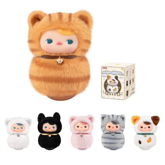 POP MART PUCKY blind box figure, a playful shelf decor and collectible