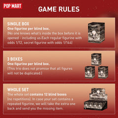 POP MART Skullpanda blind box gift for surprise unboxing and collection.