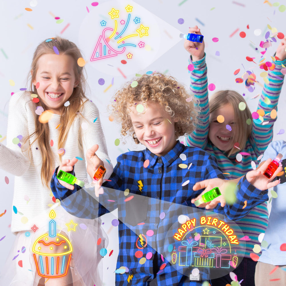 POPOOO classroom prizes with LED finger lights for engagement