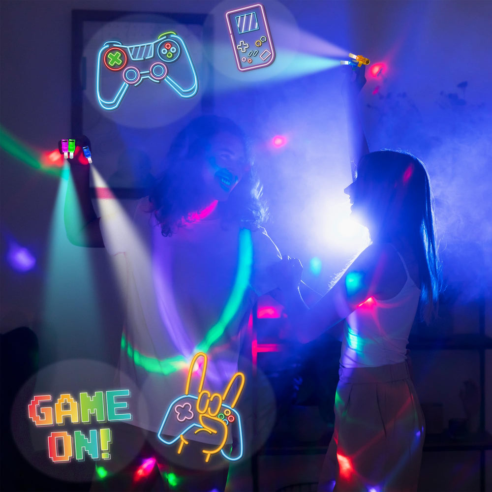 POPOOO LED finger light designs create vibrant party decor.