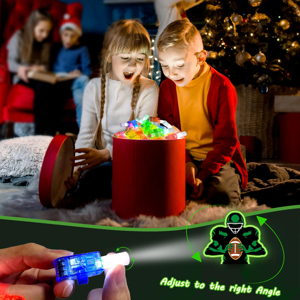 POPOOO LED finger lights football design brighten classroom prizes