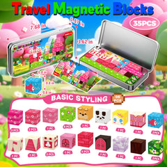POPOOO magnetic cubes with satisfying click sounds boost focus during STEM building