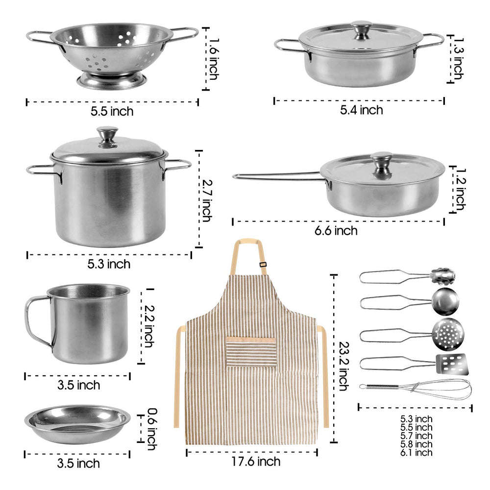 POPUTOY imaginative kitchen setup supports collaborative learning during play.