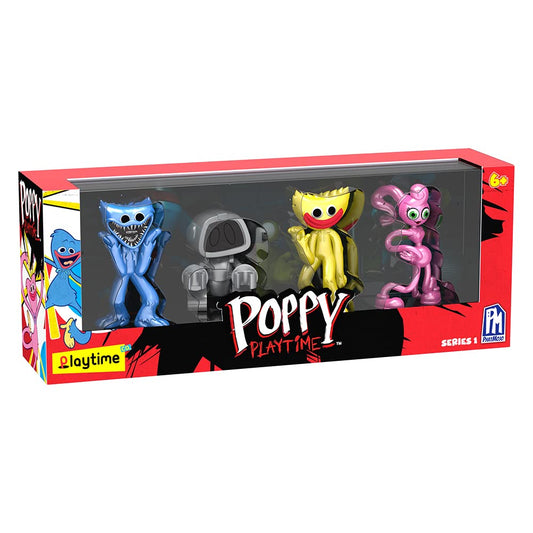 Poppy Playtime Series 1 four-figure box set, ideal for display.