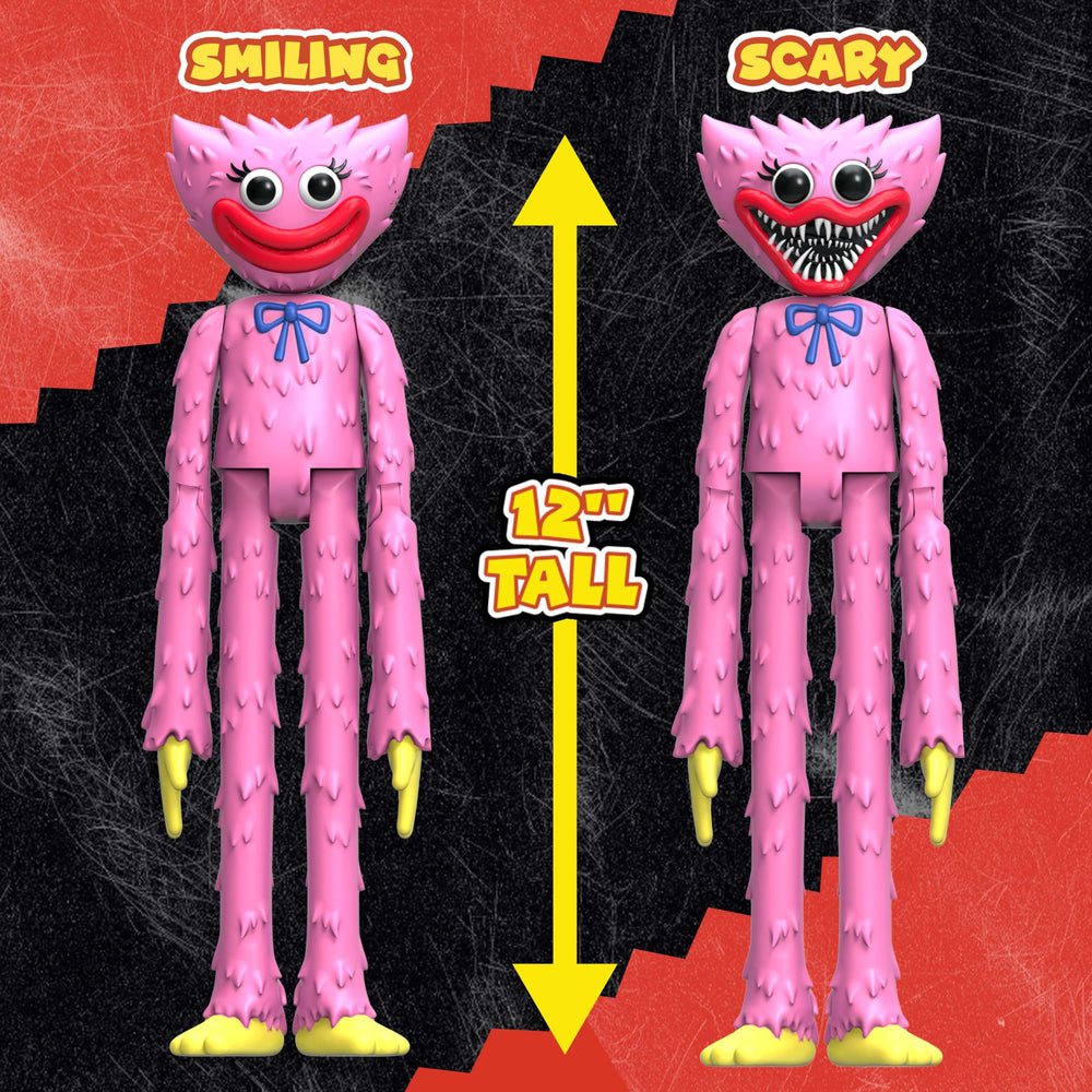 Poppy Playtime Kissy Missy Series 1 collectible joins Huggy Wuggy for a display-ready set