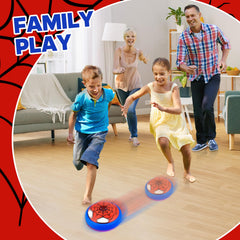 POPSVON soft foam bumper protects floors during indoor kicks.