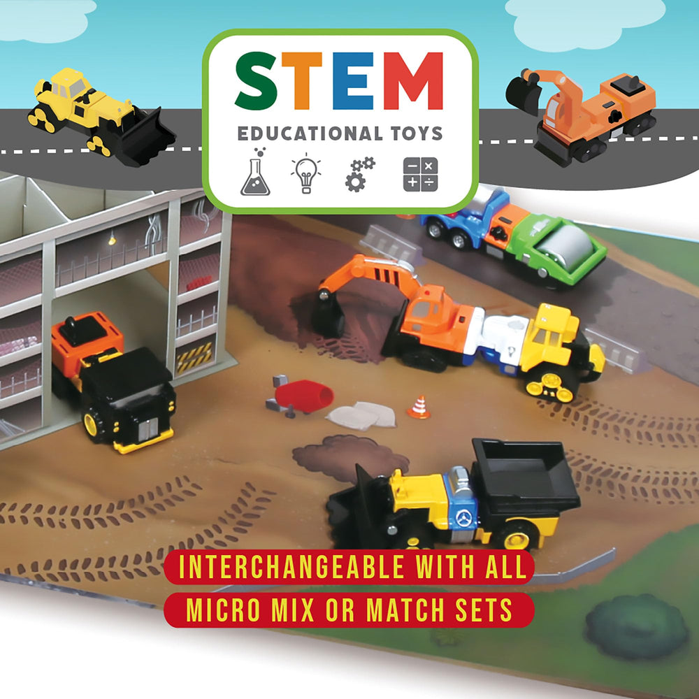 Popular Playthings 21-piece collection enables hundreds of build combinations.