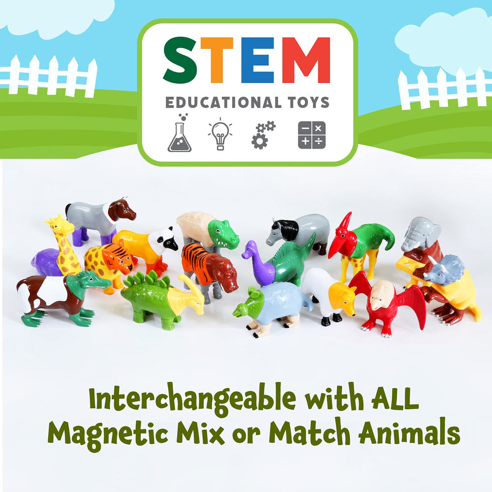 Popular Playthings magnetic farm animals: educational STEM fun through hands-on exploration.