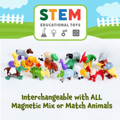 Popular Playthings magnetic farm animals: educational STEM fun through hands-on exploration.