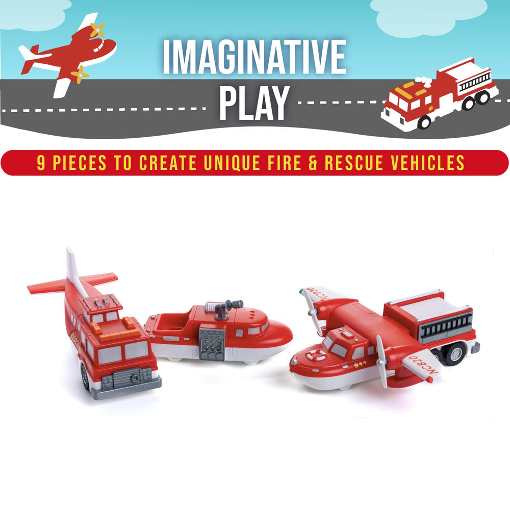 Popular PLAYTHINGS Magnetic Mix or Match pieces encourage hands-on building for ages 3+.