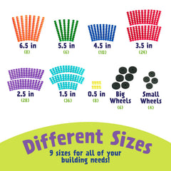 Popular Playthings Playstix Vehicles Set model-building in action with interlocking grooves
