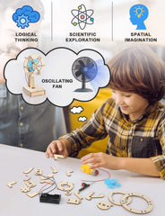 Poraxy 4-in-1 marble run teaches sequencing and motor skills.