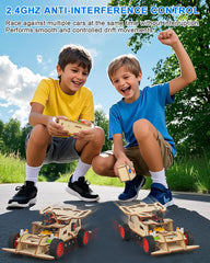Poraxy assembly parts kit for kids aged 8-12 with step-by-step building.