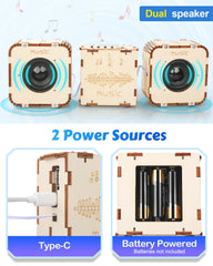 Poraxy detailed instructions guide kids through step-by-step assembly.
