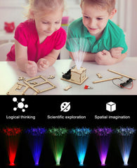 Poraxy fiber-optic lamp: seven-color lighting for a magical room ambiance.