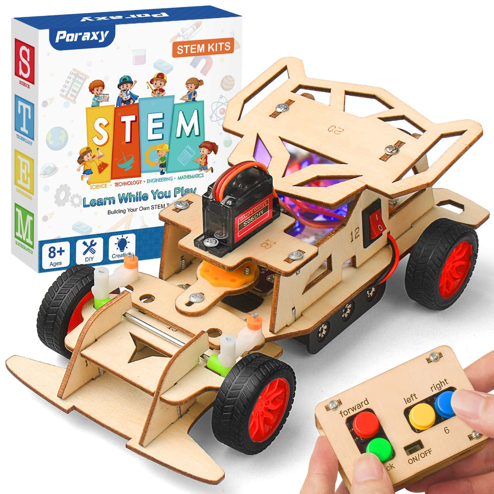 Poraxy RC car in action with latency-free control and 160 ft range.