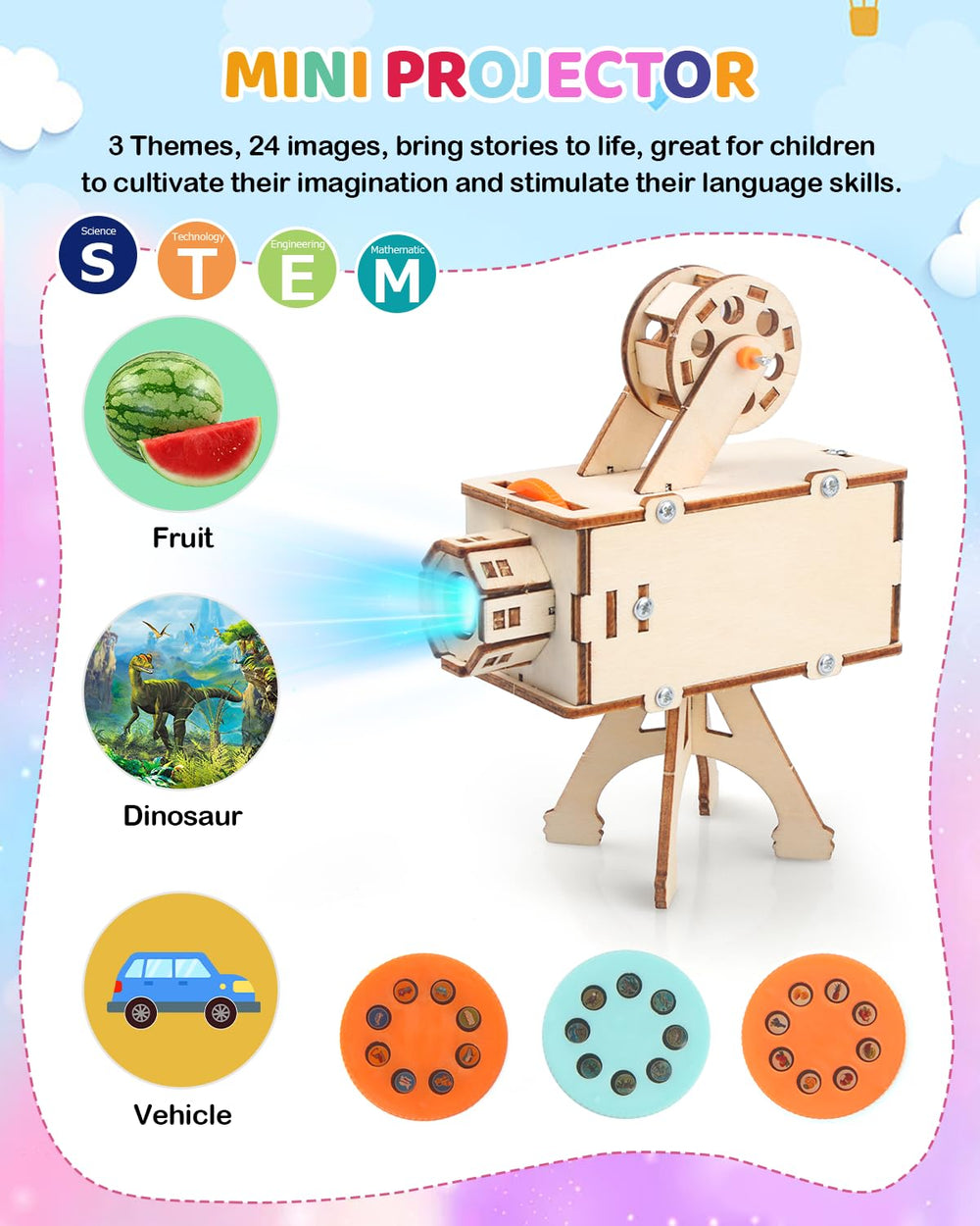 Poraxy STEM kit child building and testing a moving model for curious minds.