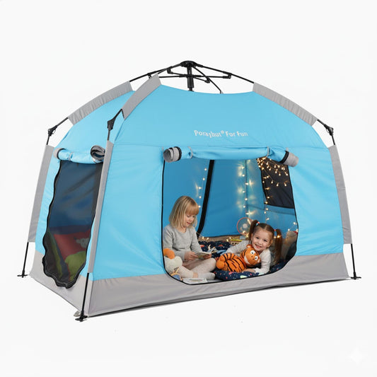 Porayhut playhouse with LED strip for immersive sensory play